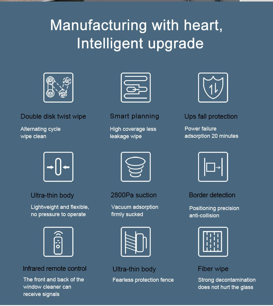 02Smart window cleaning robot HCR-01 02Smart window cleaning robot HCR-01